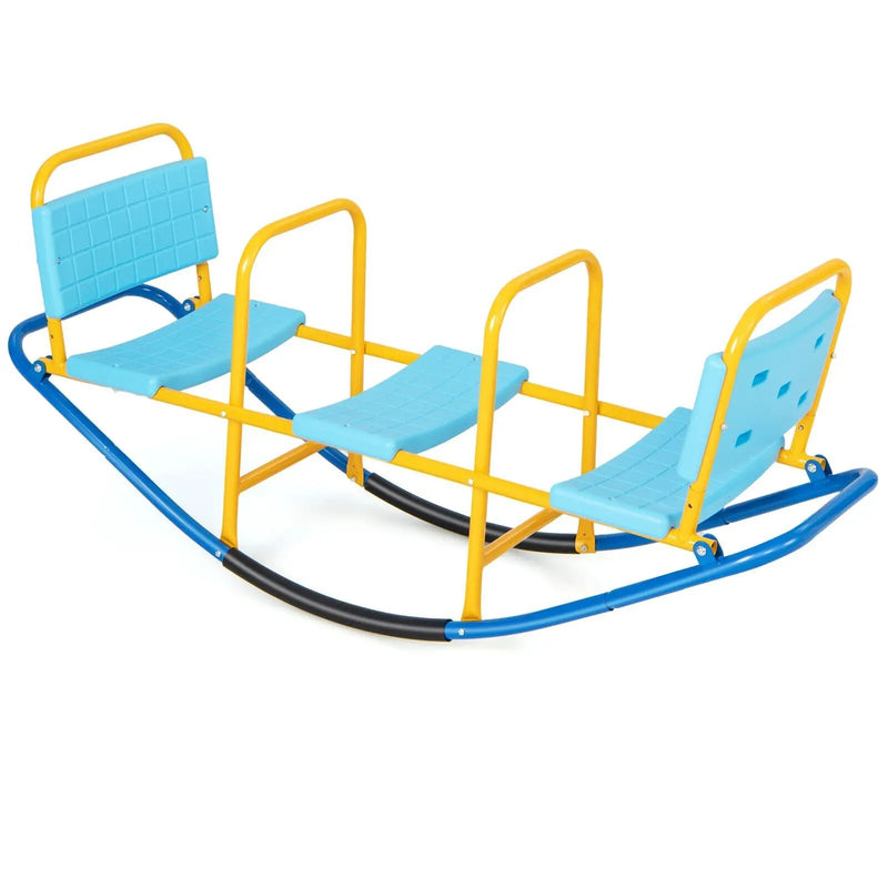 Outdoor Kids Seesaw Swivel Teeter for 3 to 8 Years Old by DirectDeals