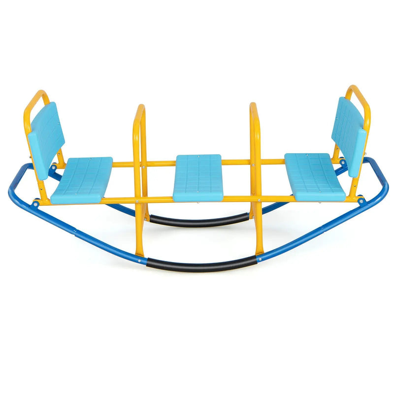 Outdoor Kids Seesaw Swivel Teeter for 3 to 8 Years Old by DirectDeals