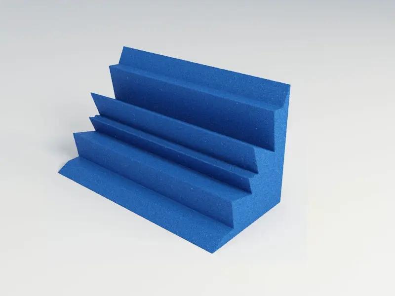 Acoustic Foam Corner Bass Traps, 12 x 12 x 24 Inch, NRC 1.20, 13 Colors by SoundAssured