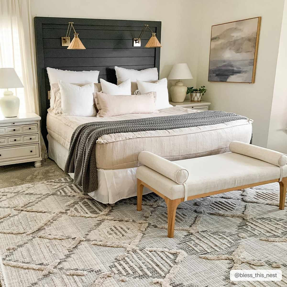 Bogtong High-Low Rustic Rug by Boutique Rugs