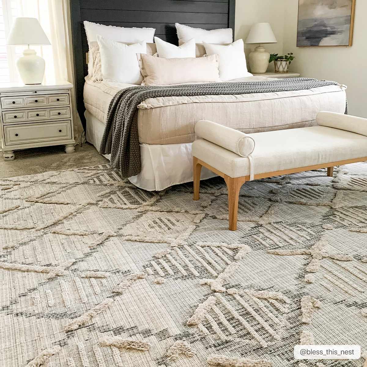 Bogtong High-Low Rustic Rug by Boutique Rugs