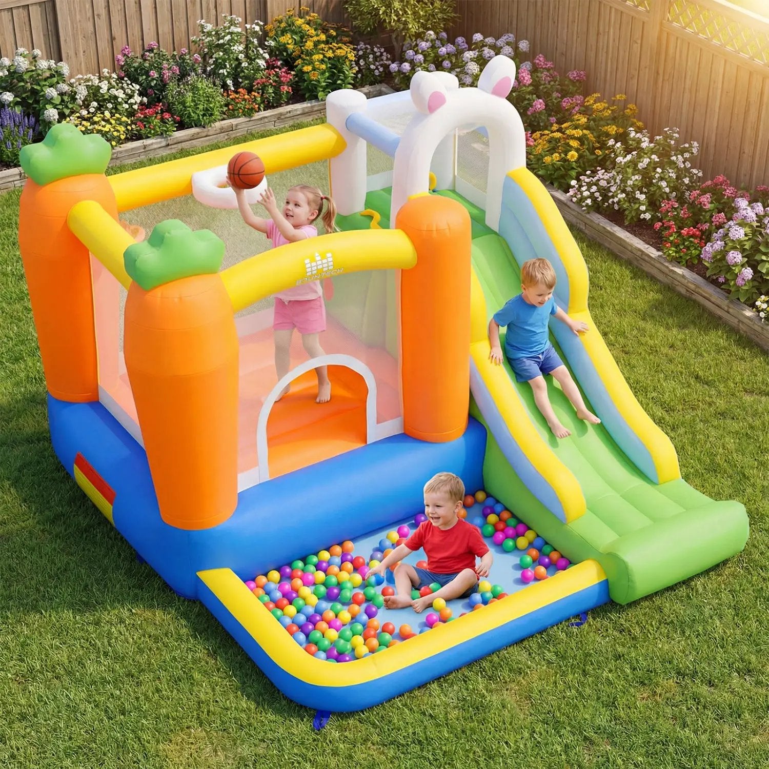 Bounce House for Kids 3 by DirectDeals