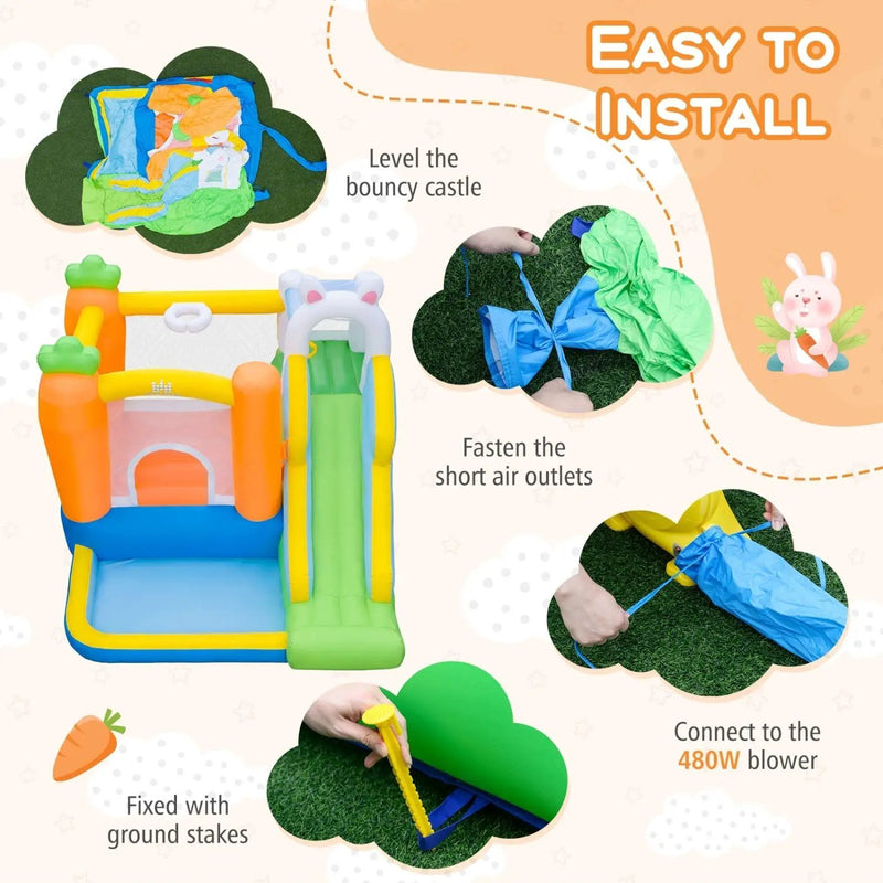 Bounce House for Kids 3 by DirectDeals
