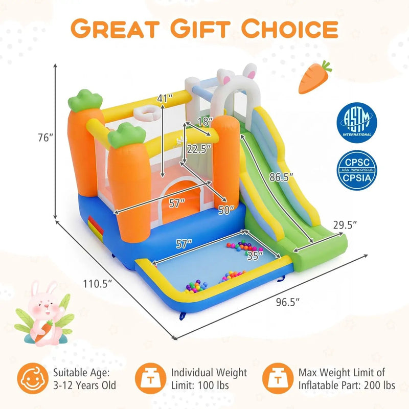 Bounce House for Kids 3 by DirectDeals