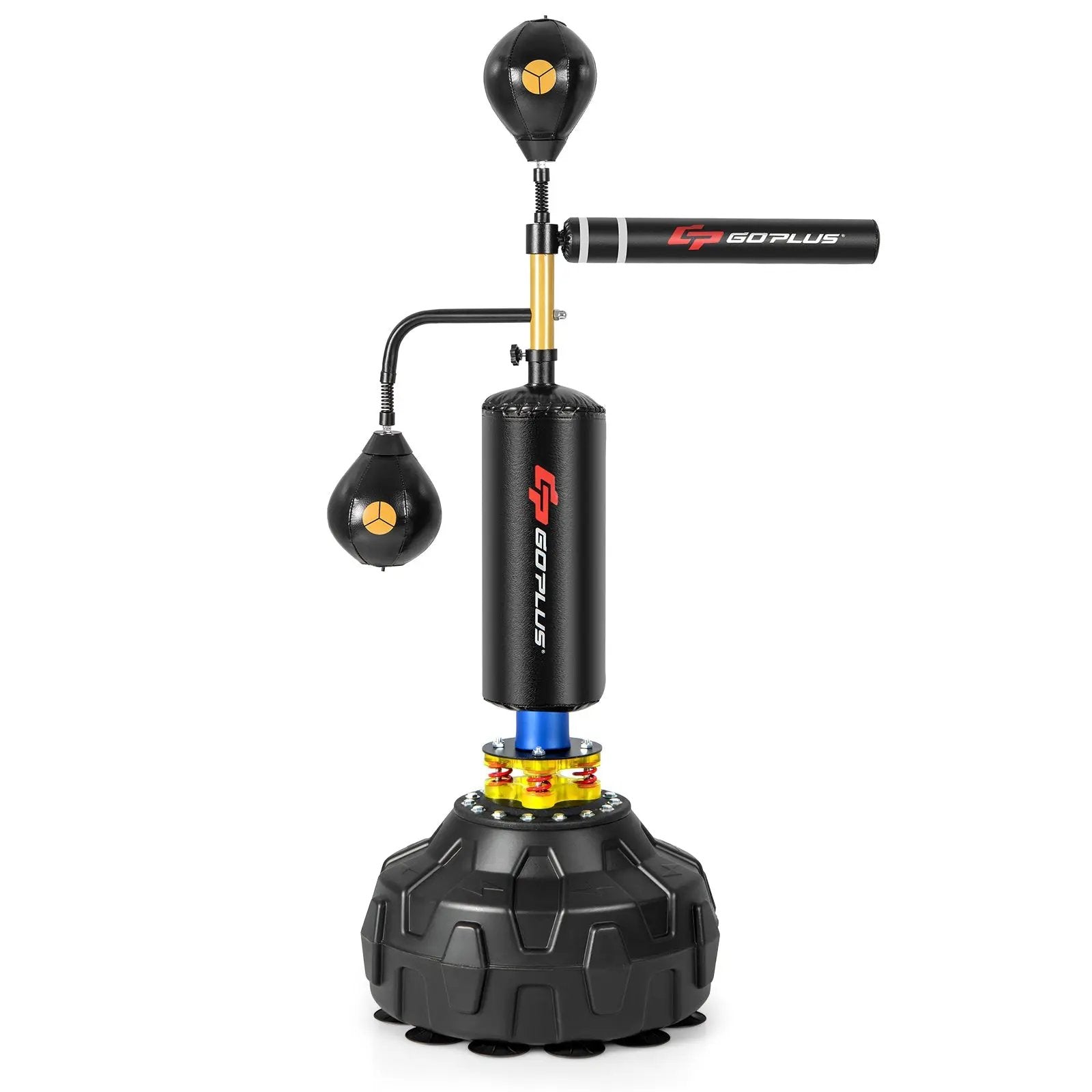 Boxing Speed Trainer Freestanding Fillable 360° Spinning Bar Adjustable Height by DirectDeals