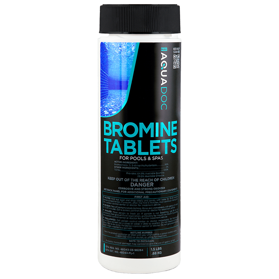Bromine Tablets for Hot Tub by AquaDoc