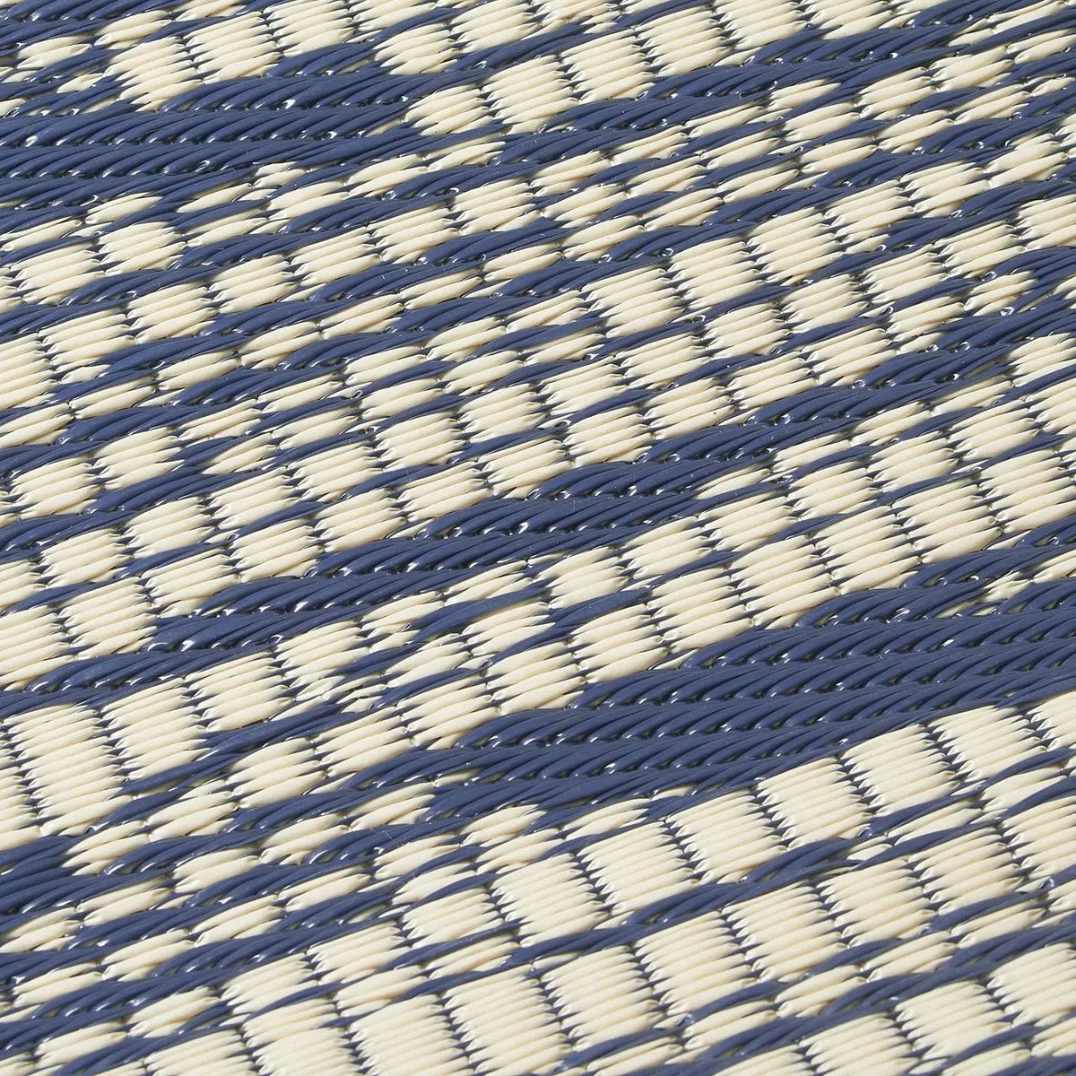 Brooklyn - Blue Outdoor Rug for Patio by Fab Habitat