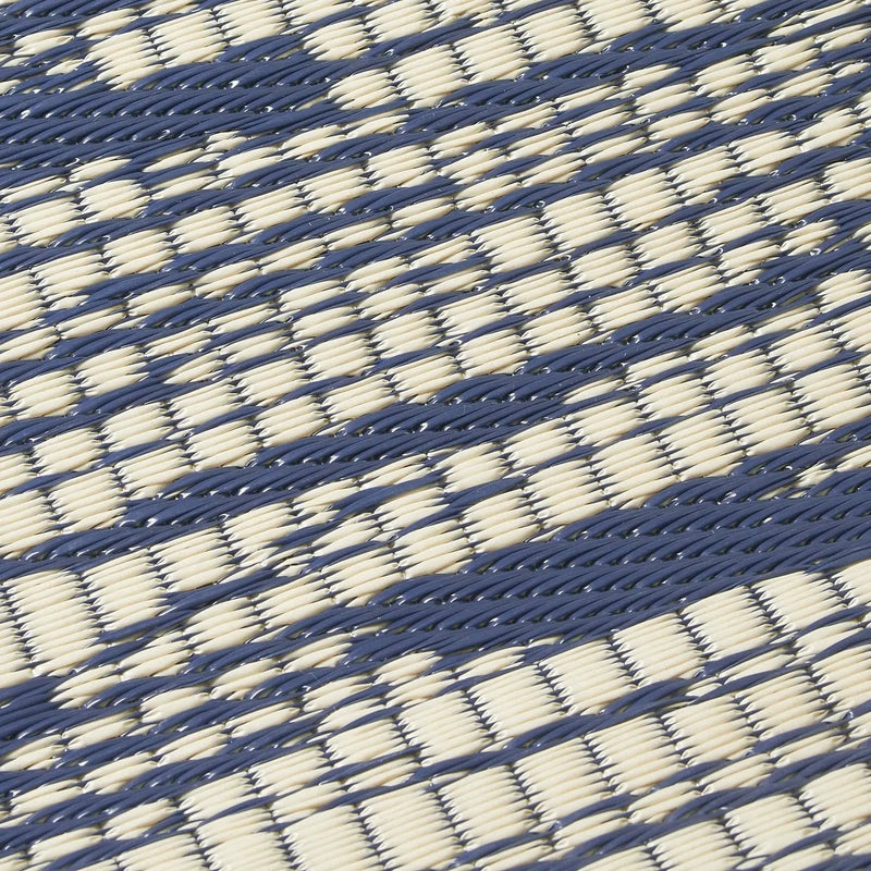 Brooklyn - Blue Outdoor Rug for Patio by Fab Habitat