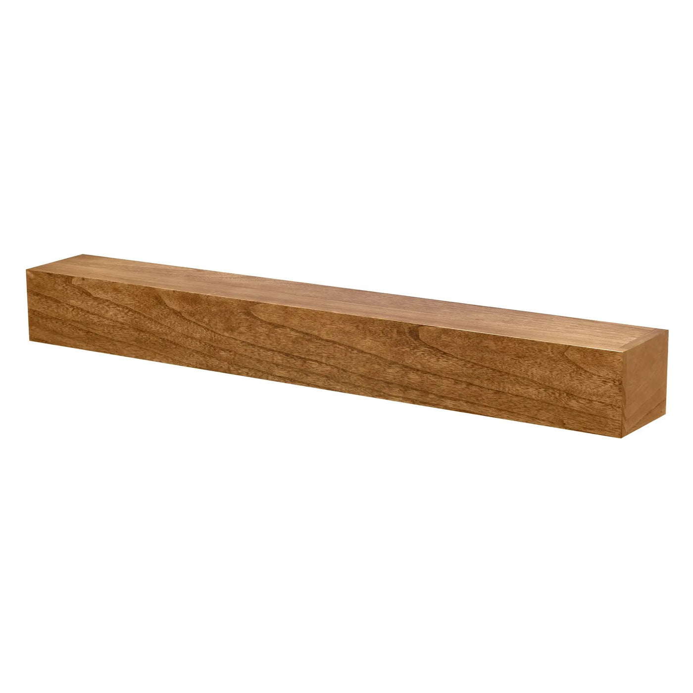 Classic Paulownia Wood Fireplace Mantel Shelf by Dogberrycollections