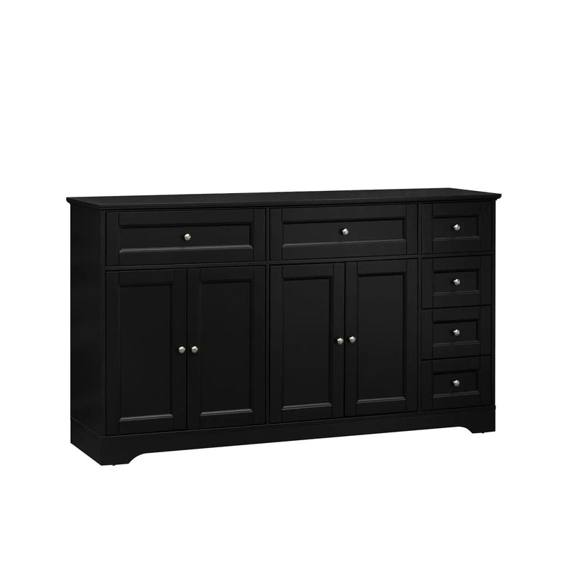 59" Buffet Sideboard with 6 Drawers and 2 Cabinets by DirectDeals