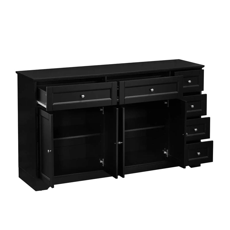 59" Buffet Sideboard with 6 Drawers and 2 Cabinets by DirectDeals