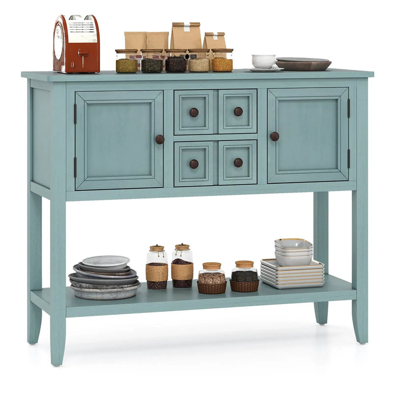 Buffet Sideboard Cabinet with 2 Doors and 2 Drawers by DirectDeals