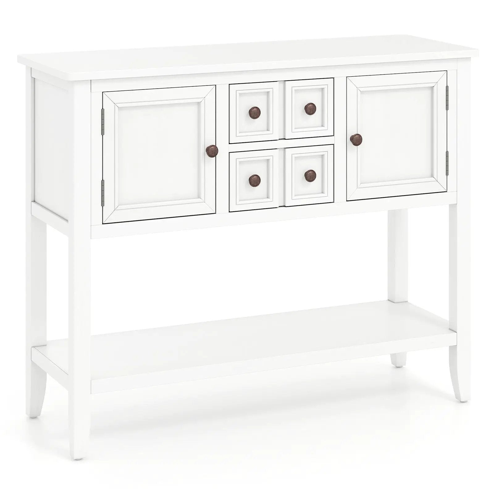 Buffet Sideboard Cabinet with 2 Doors and 2 Drawers by DirectDeals