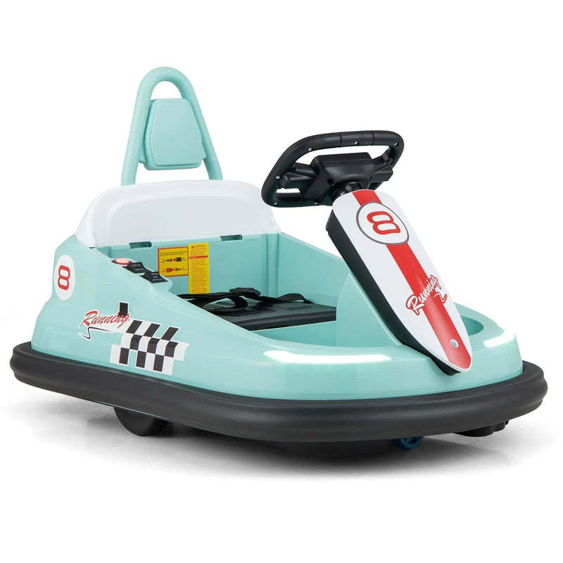 6V kids Ride-on Bumper Car with 360° Spinning and Dual Motors by DirectDeals