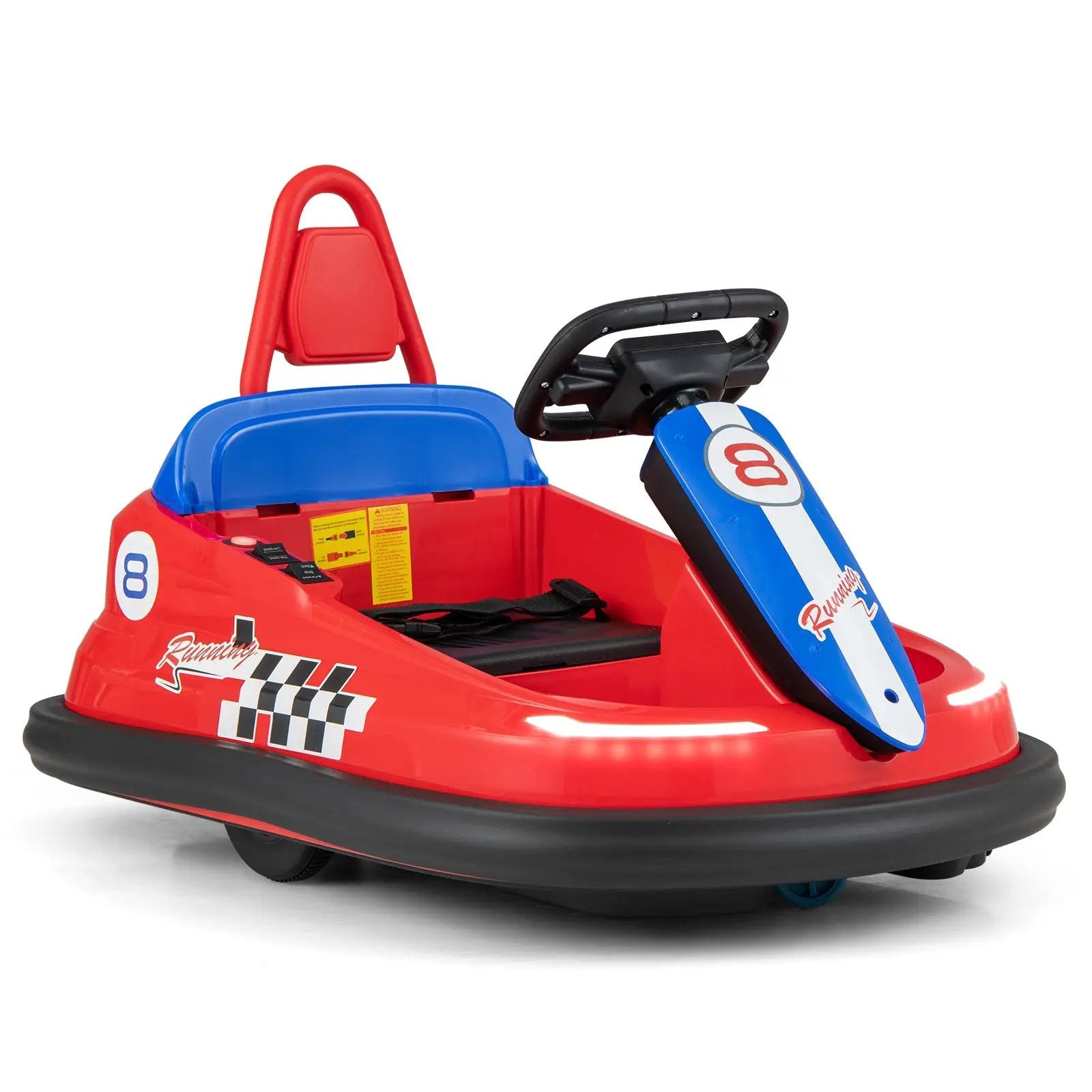 6V kids Ride-on Bumper Car with 360° Spinning and Dual Motors by DirectDeals