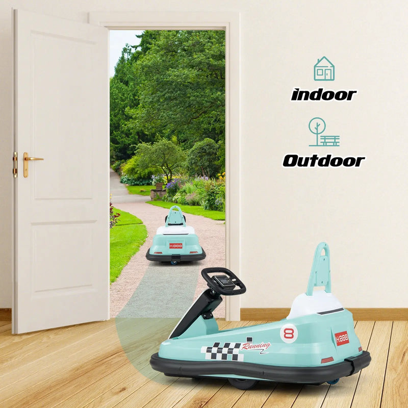 6V kids Ride-on Bumper Car with 360° Spinning and Dual Motors by DirectDeals