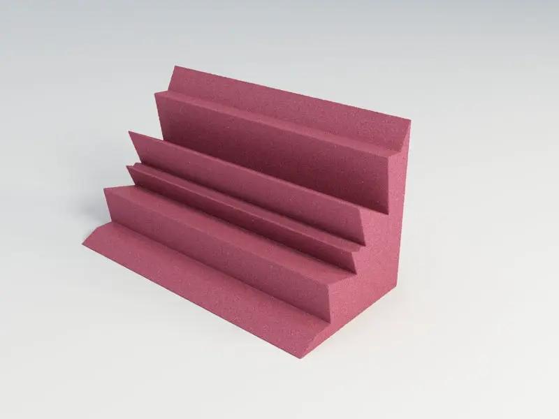 Acoustic Foam Corner Bass Traps, 12 x 12 x 24 Inch, NRC 1.20, 13 Colors by SoundAssured