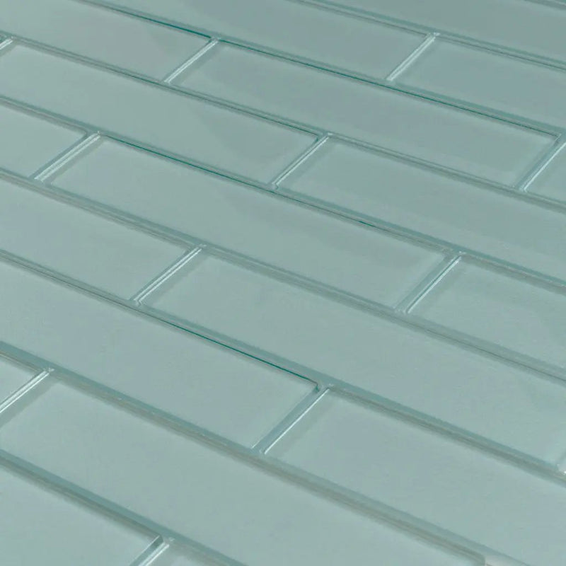 Ocean Blue 12x12 Glossy Glass Mosaic Tile (5 pack, 4.83 sq ft/case) by Apollo Tile