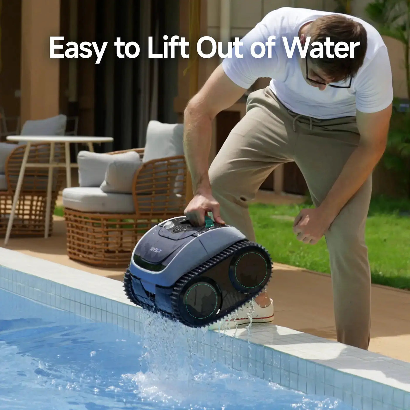 (2026 Upgrade) WYBOT C1 Cordless Robotic Pool Cleaner by WYBOT