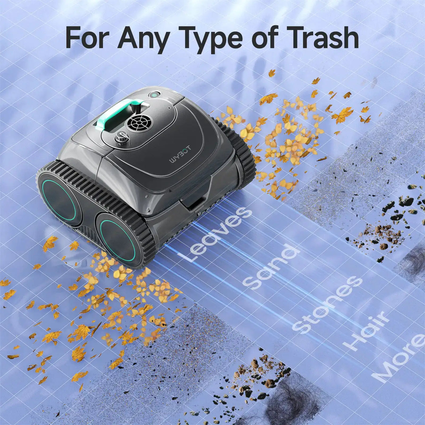 (2026 Upgrade) WYBOT C1 Cordless Robotic Pool Cleaner by WYBOT