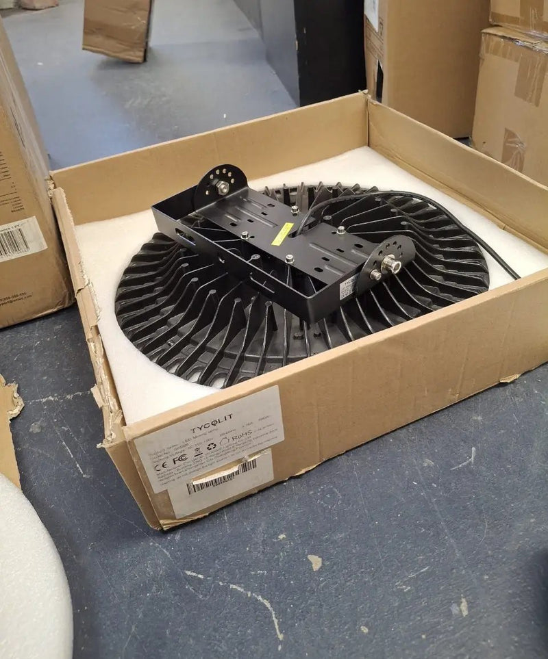 USED Tycolit 500W UFO LED High Bay Light, 50000LM Commercial Bay Lighting Daylight 6500K, IP65 Waterproof LED Commercial Bay Light, LED Warehouse Ligh by Selzalot