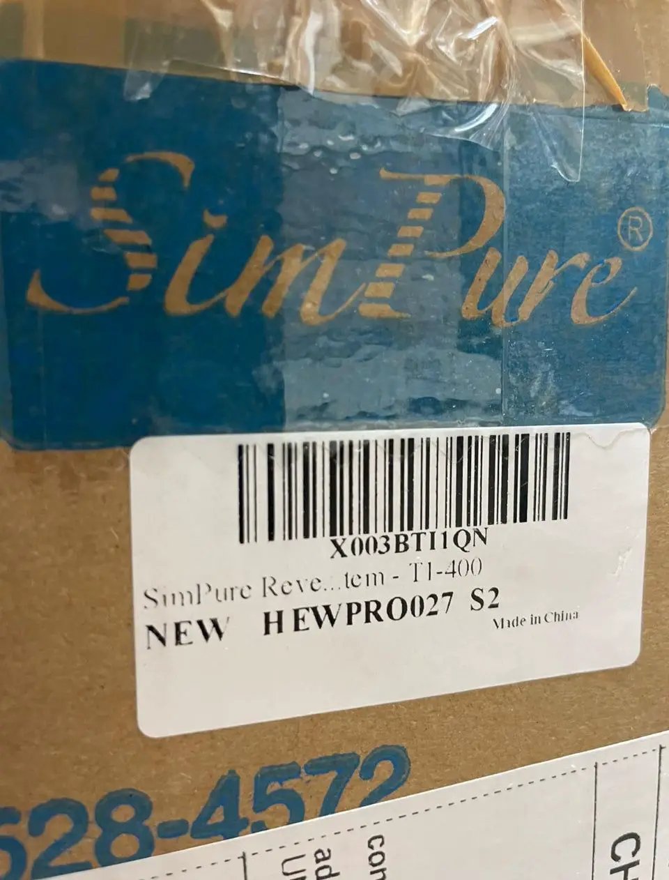 USED LIKE NEW SimPure Alkaline UV Reverse Osmosis System, NSF/ANSI 58 Certified, Tankless RO Water Filter System 400 GPD, pH+ Remineralization Water Filtration Unde by Selzalot