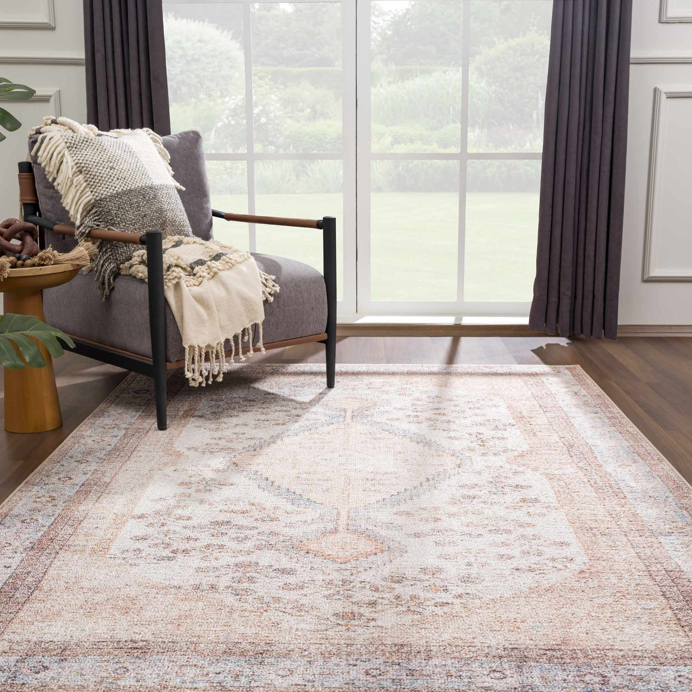 Analu Non-Slip Washable Rug by Boutique Rugs