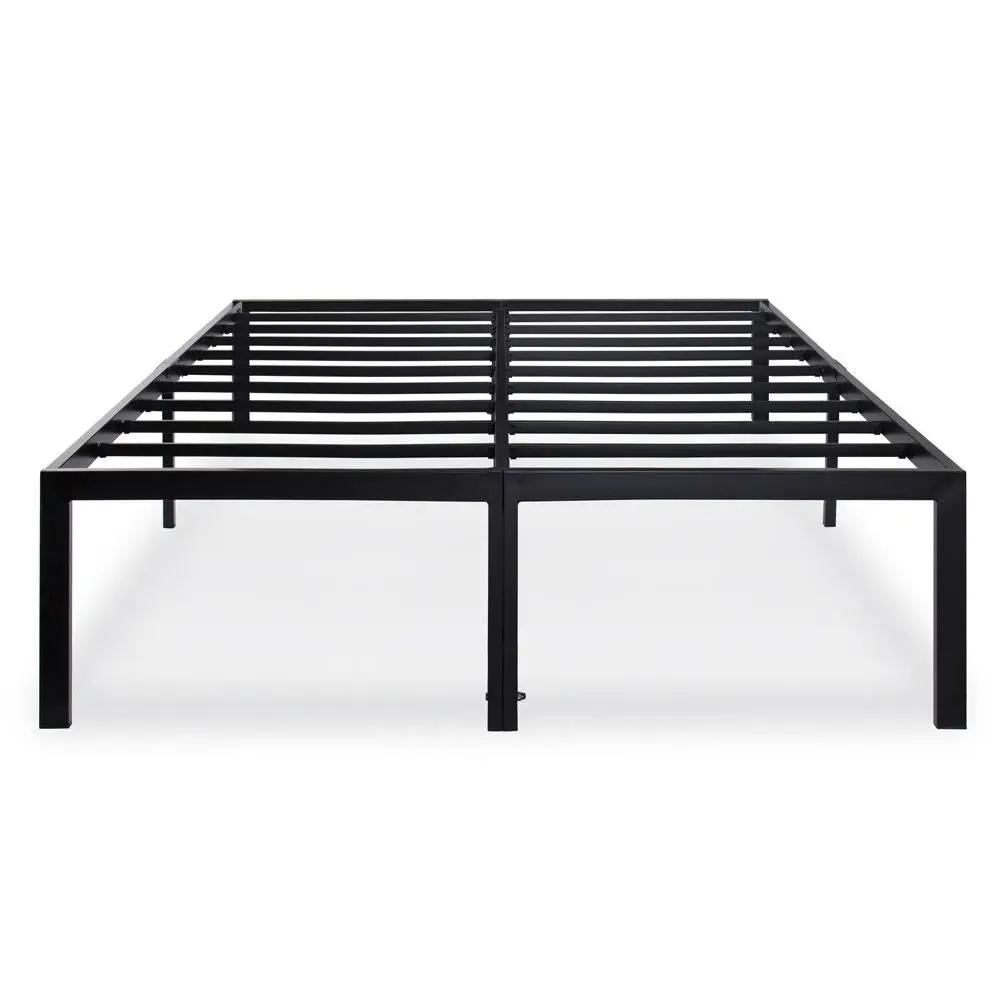 California King Heavy Duty 18-inch High Rise Metal Platform Bed Frame by HomePacific