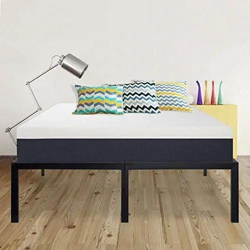 California King Heavy Duty 18-inch High Rise Metal Platform Bed Frame by HomePacific