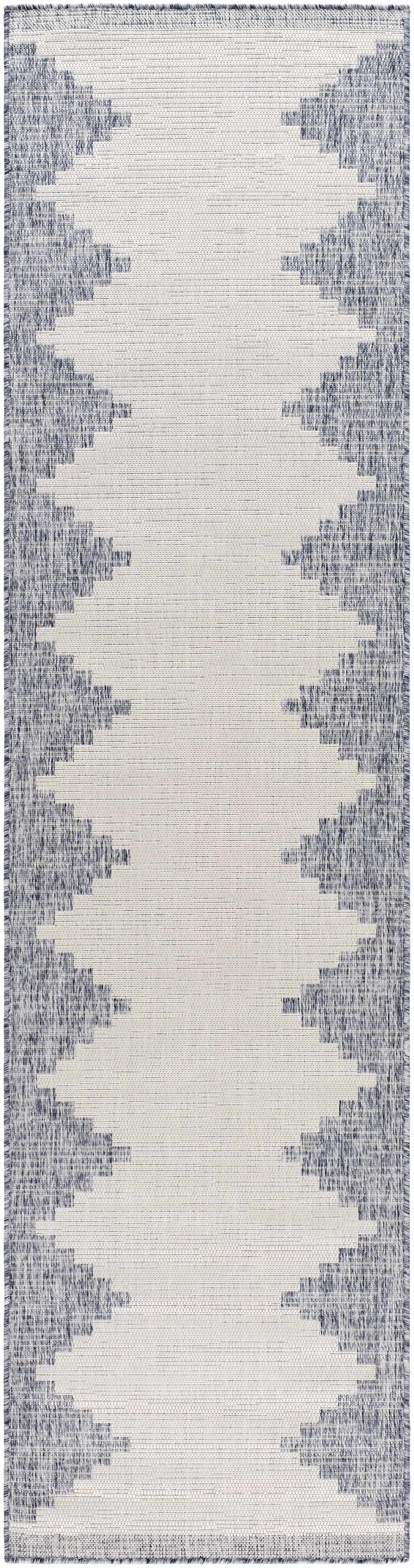 Djugun Blue Outdoor Rug - Clearance by Boutique Rugs