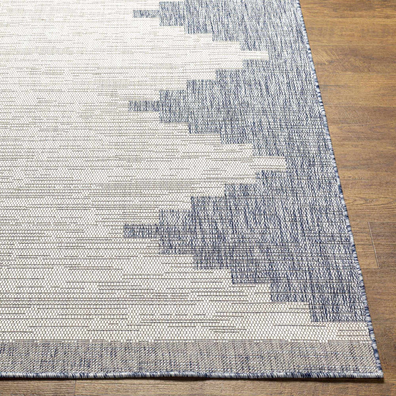 Djugun Blue Outdoor Rug - Clearance by Boutique Rugs