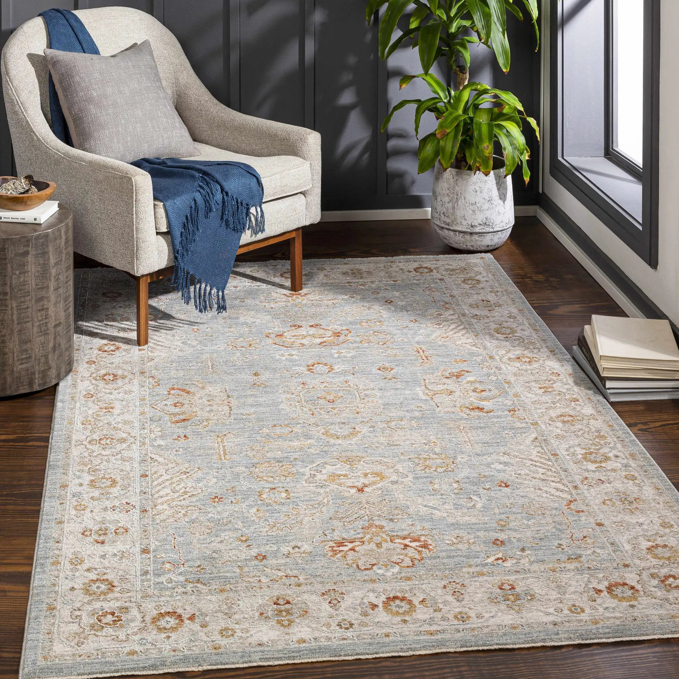 Camrose Thick Luxe Statement Rug by Boutique Rugs