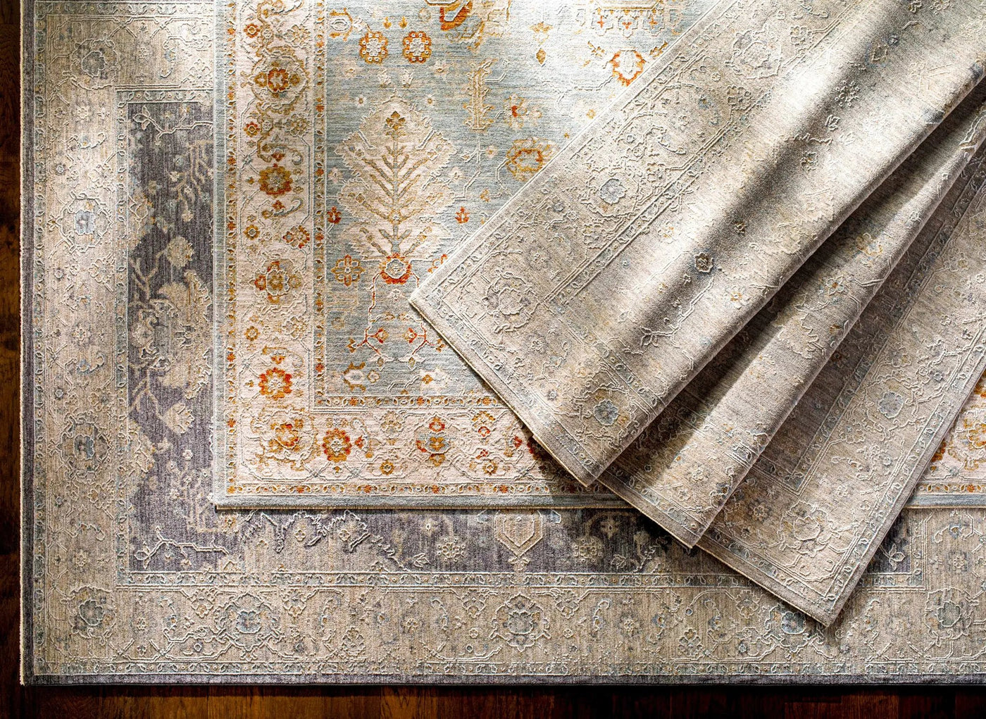 Camrose Thick Luxe Statement Rug by Boutique Rugs
