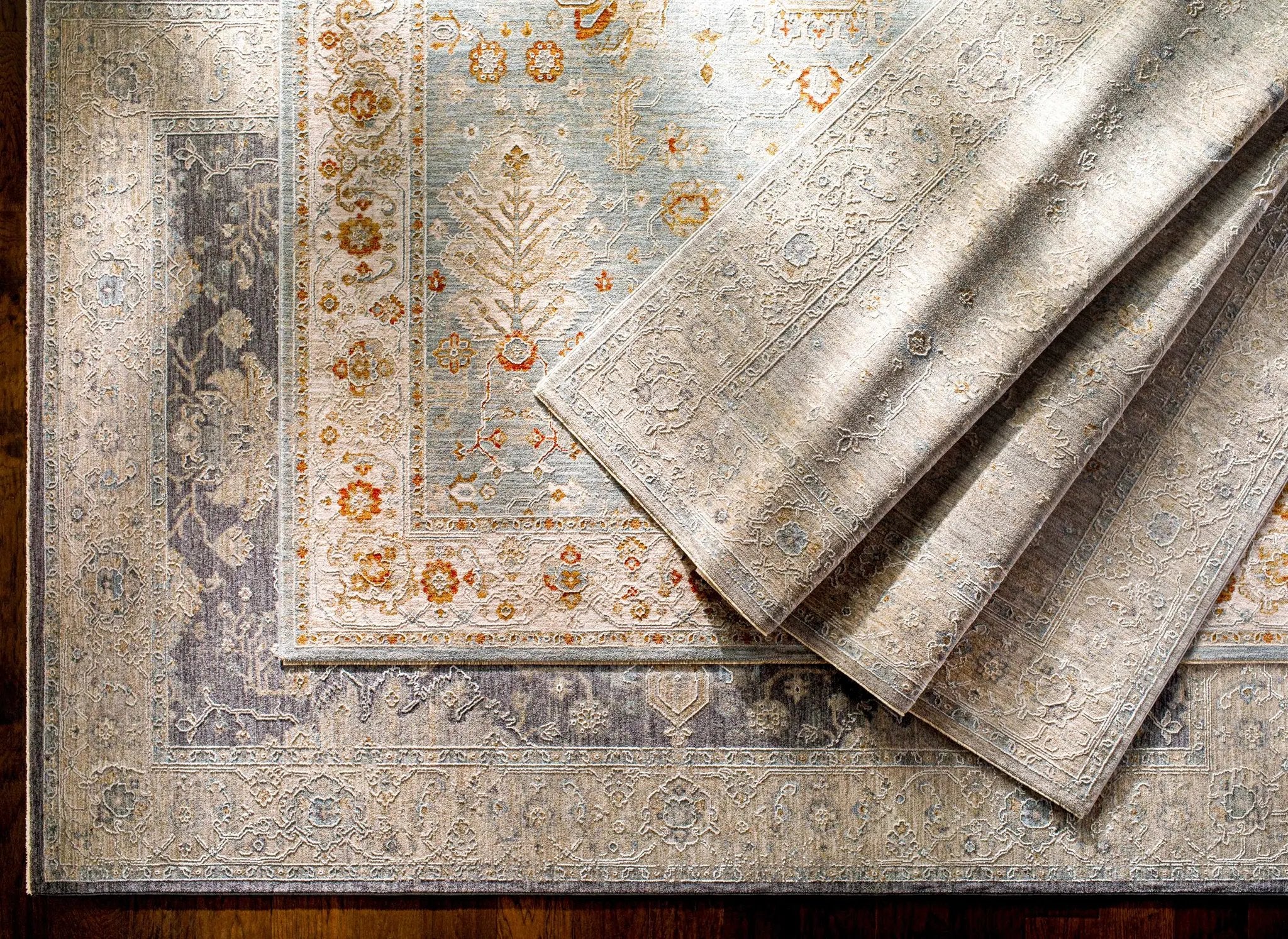 Camrose Thick Luxe Statement Rug by Boutique Rugs