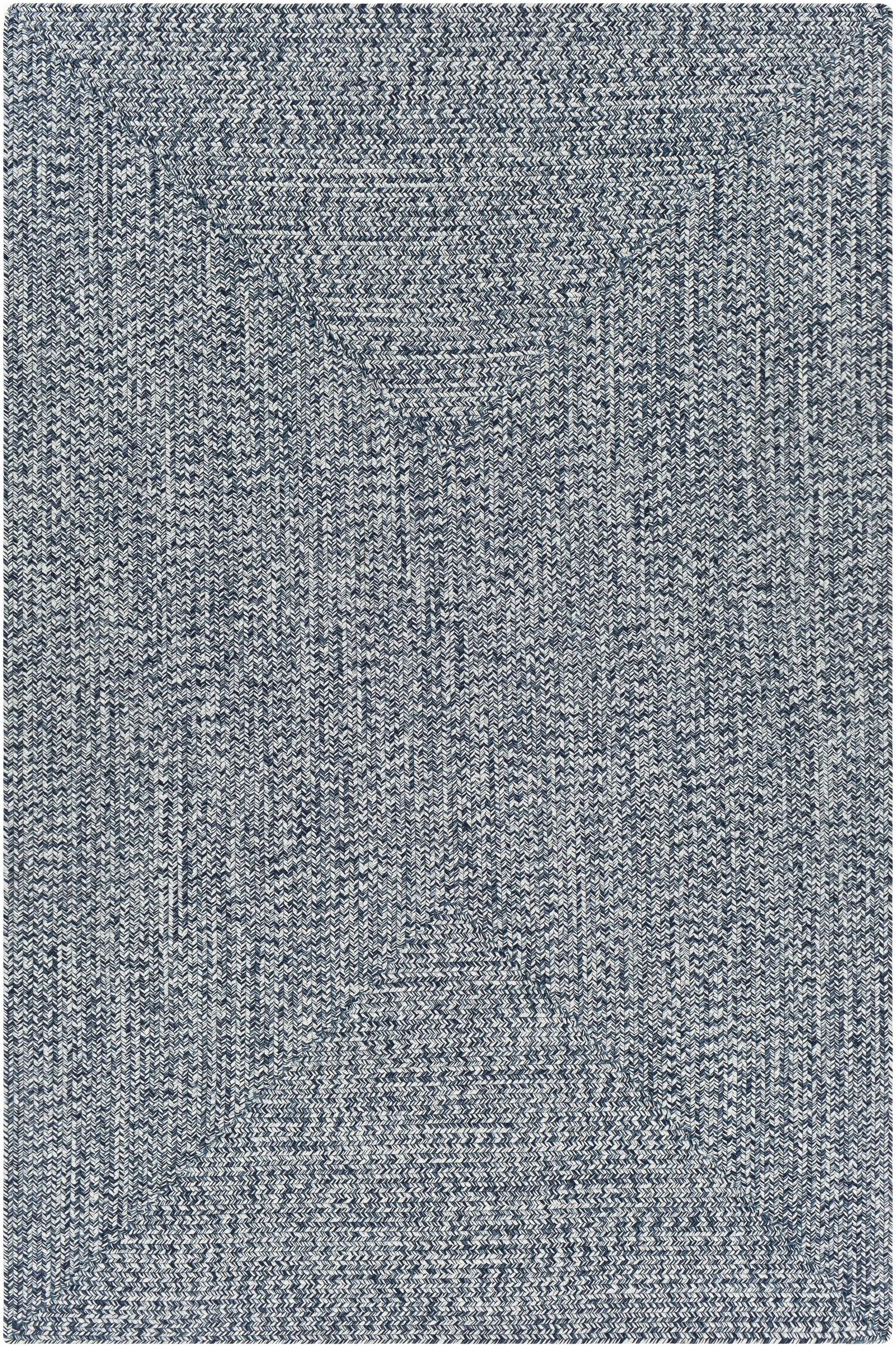 Blue Braided Faux Jute Outdoor Rug by Boutique Rugs