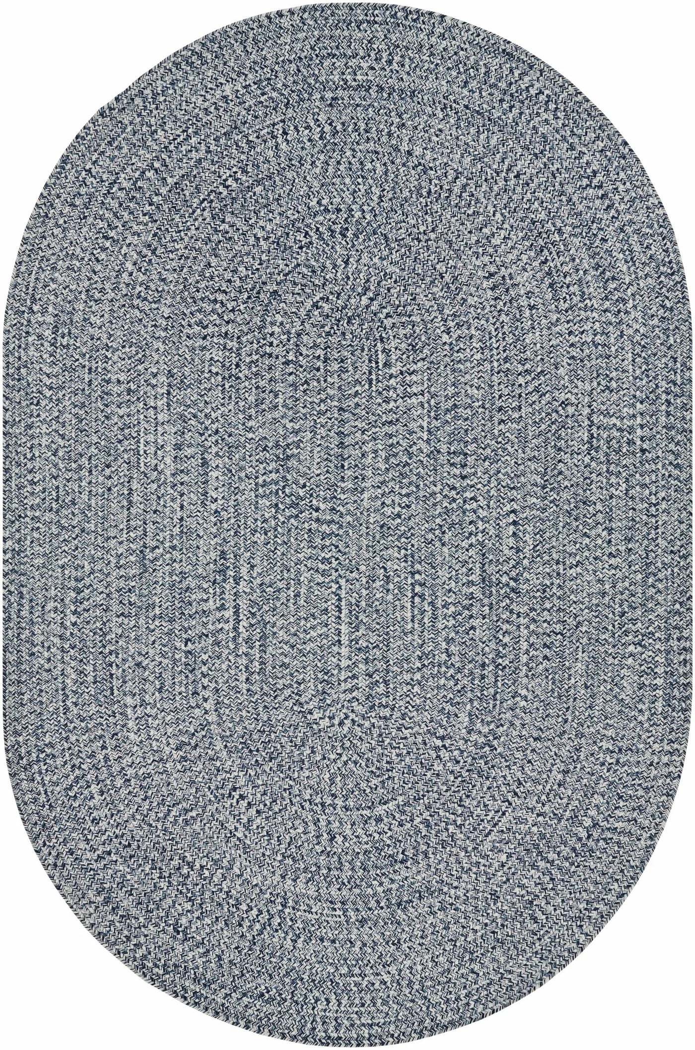 Blue Braided Faux Jute Outdoor Rug by Boutique Rugs