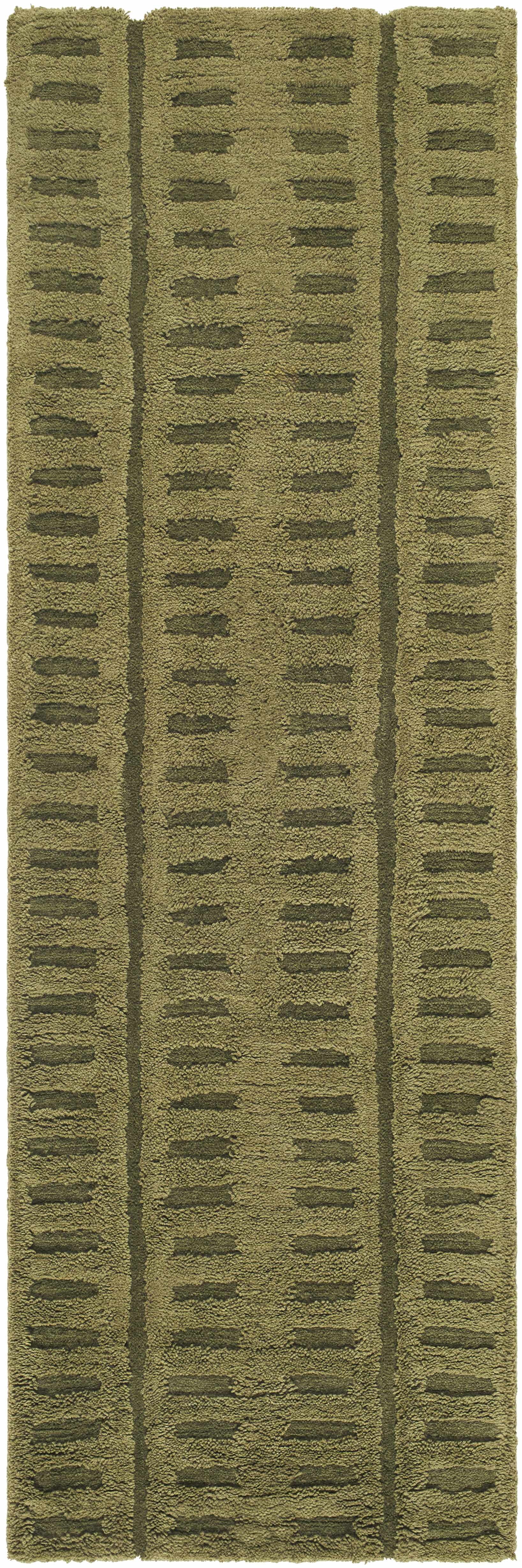 Washable Wool Rug - Green - Clearance by Boutique Rugs