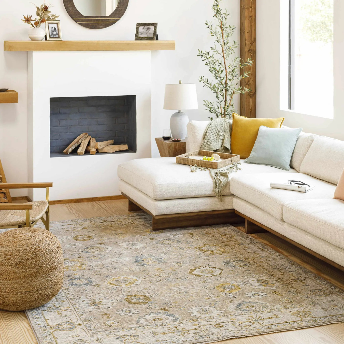 Cabinteely Luxe Oushak Rug by Boutique Rugs