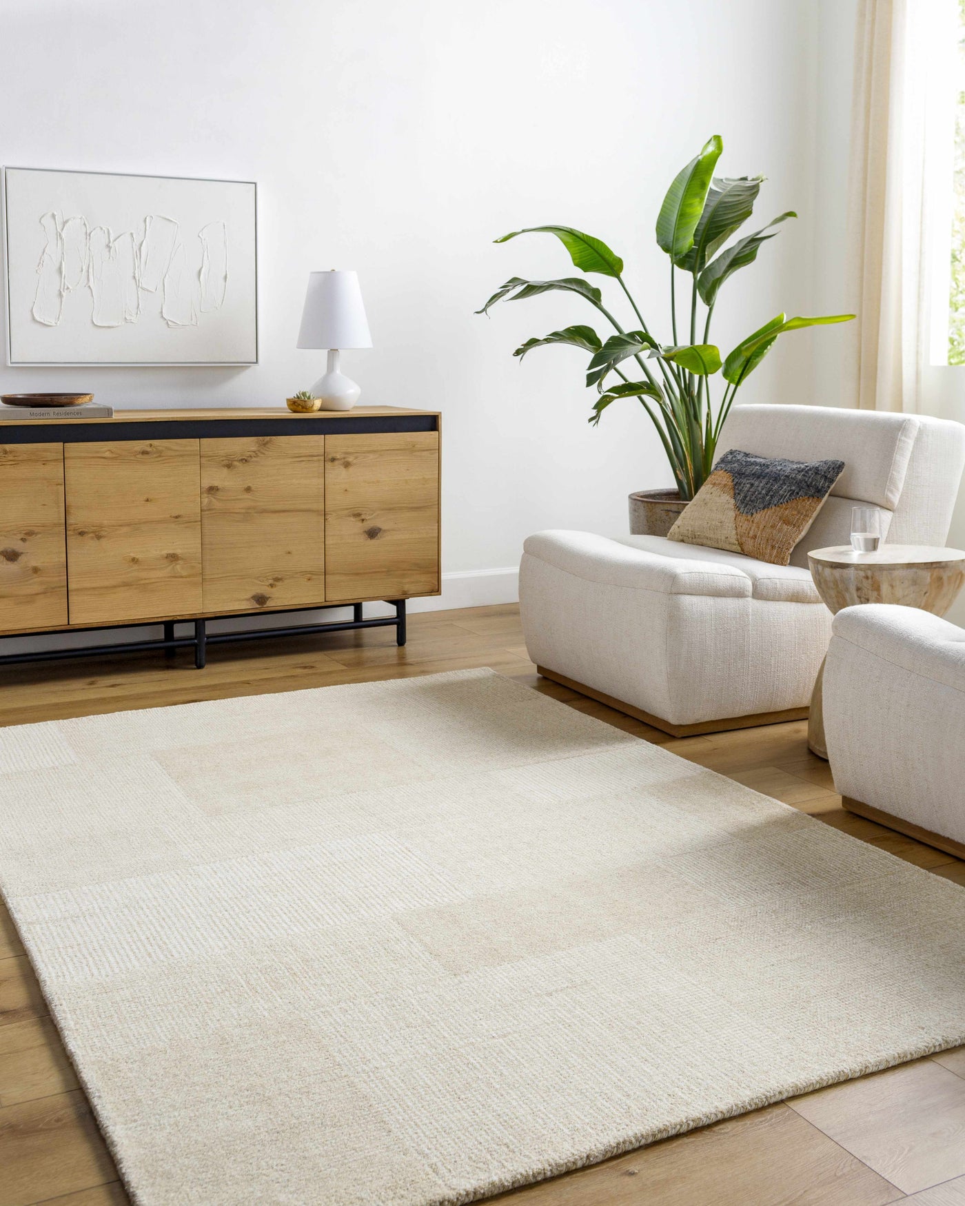 Camila Ivory Area Rug by Boutique Rugs