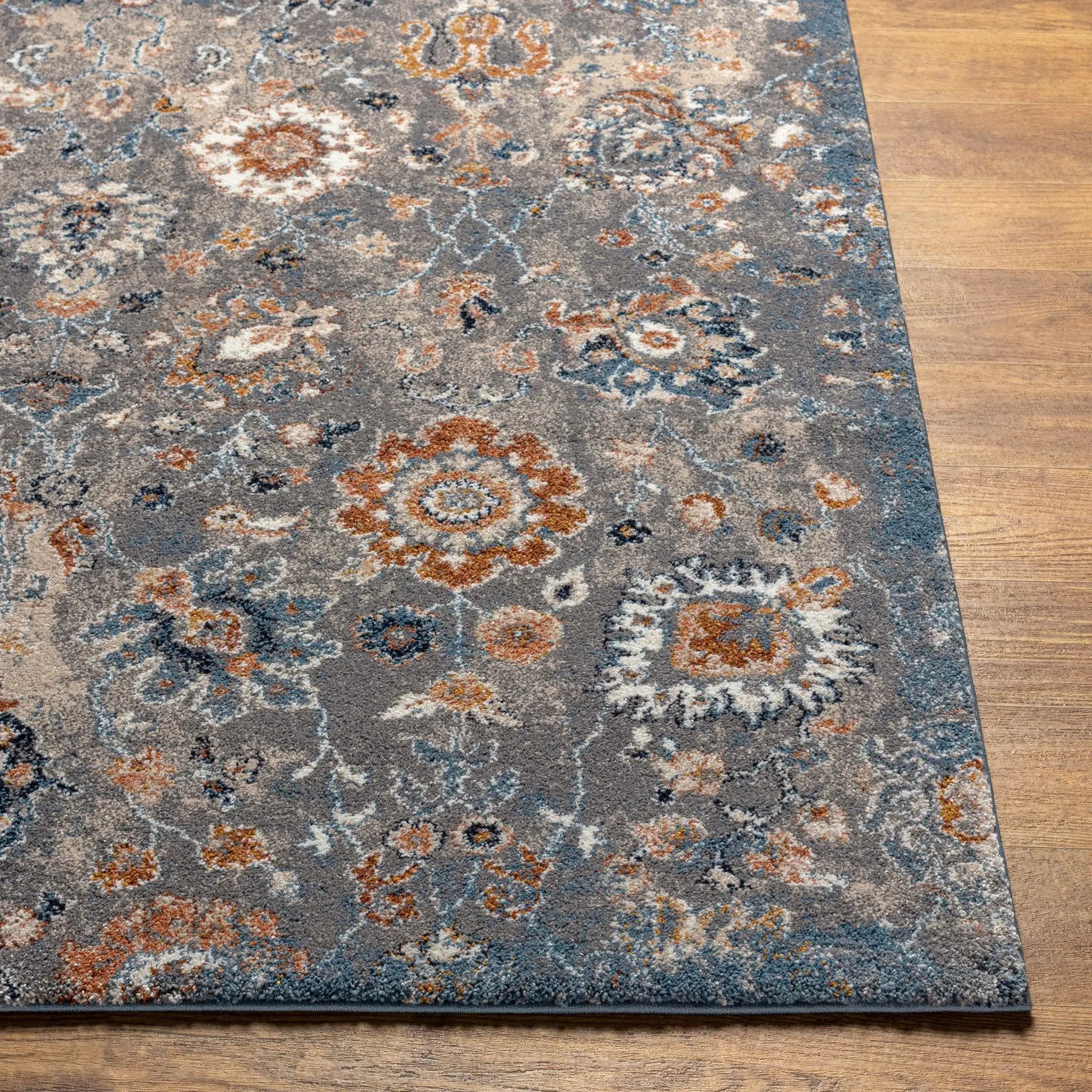 Cogan Gray Thick Rug by Boutique Rugs