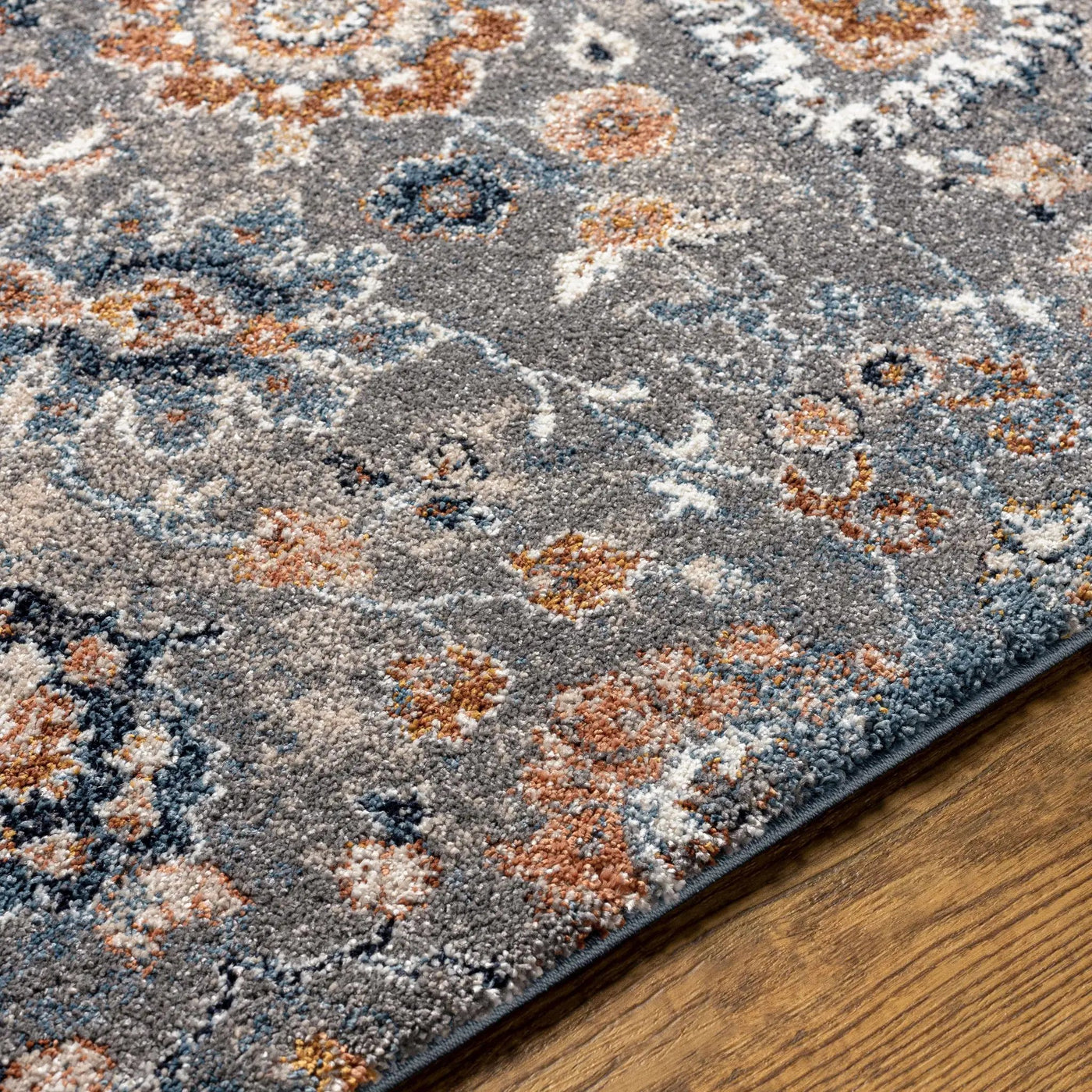 Cogan Gray Thick Rug by Boutique Rugs