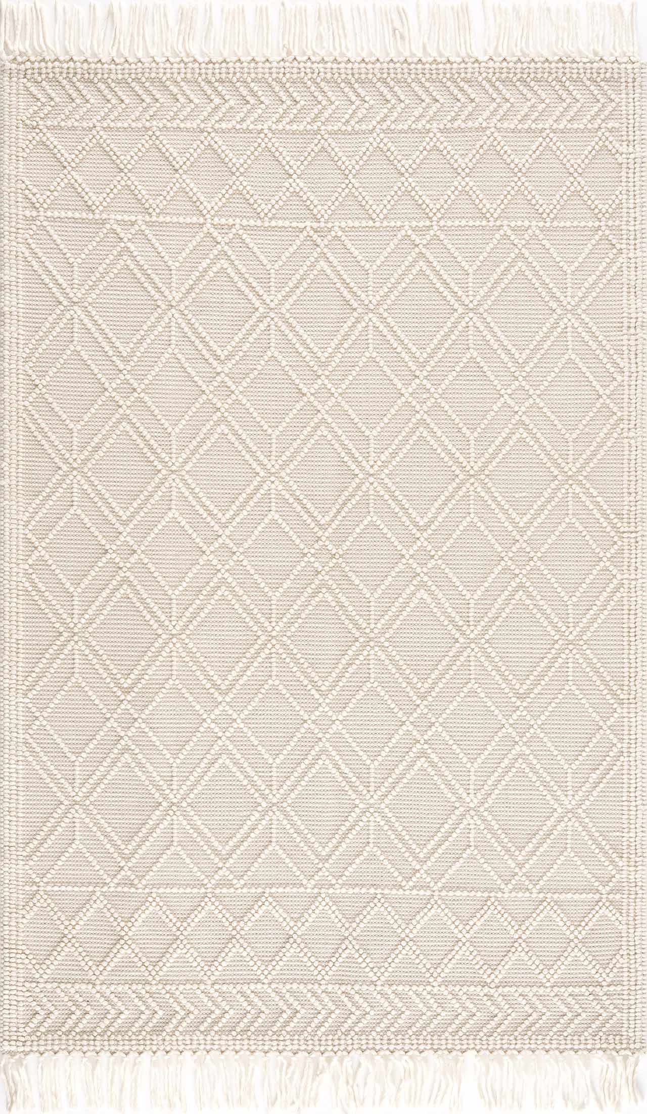 Ramsbury Beige Area Rug by Hauteloom