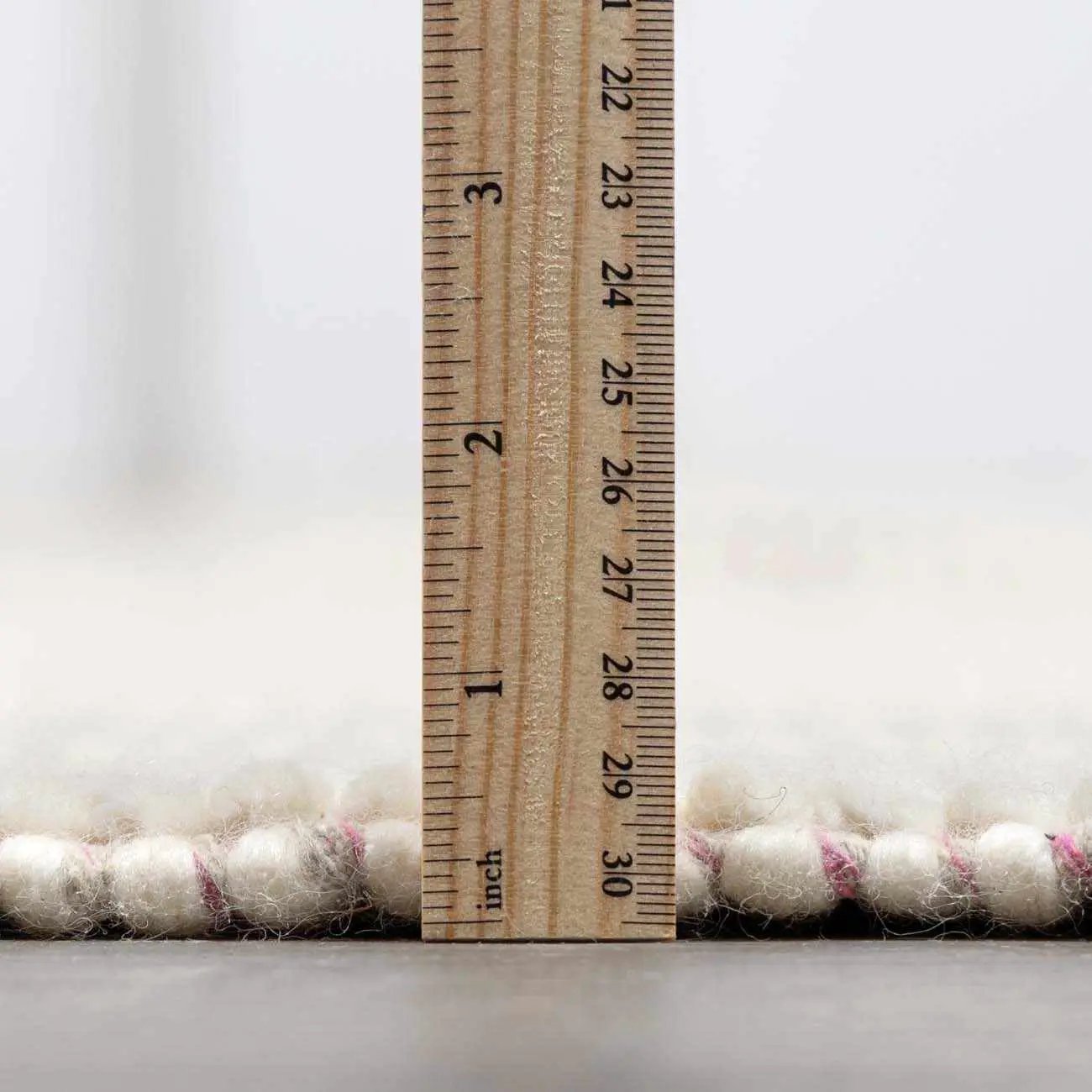 Ramsbury Soft Pink Wool Rug - Clearance by Boutique Rugs