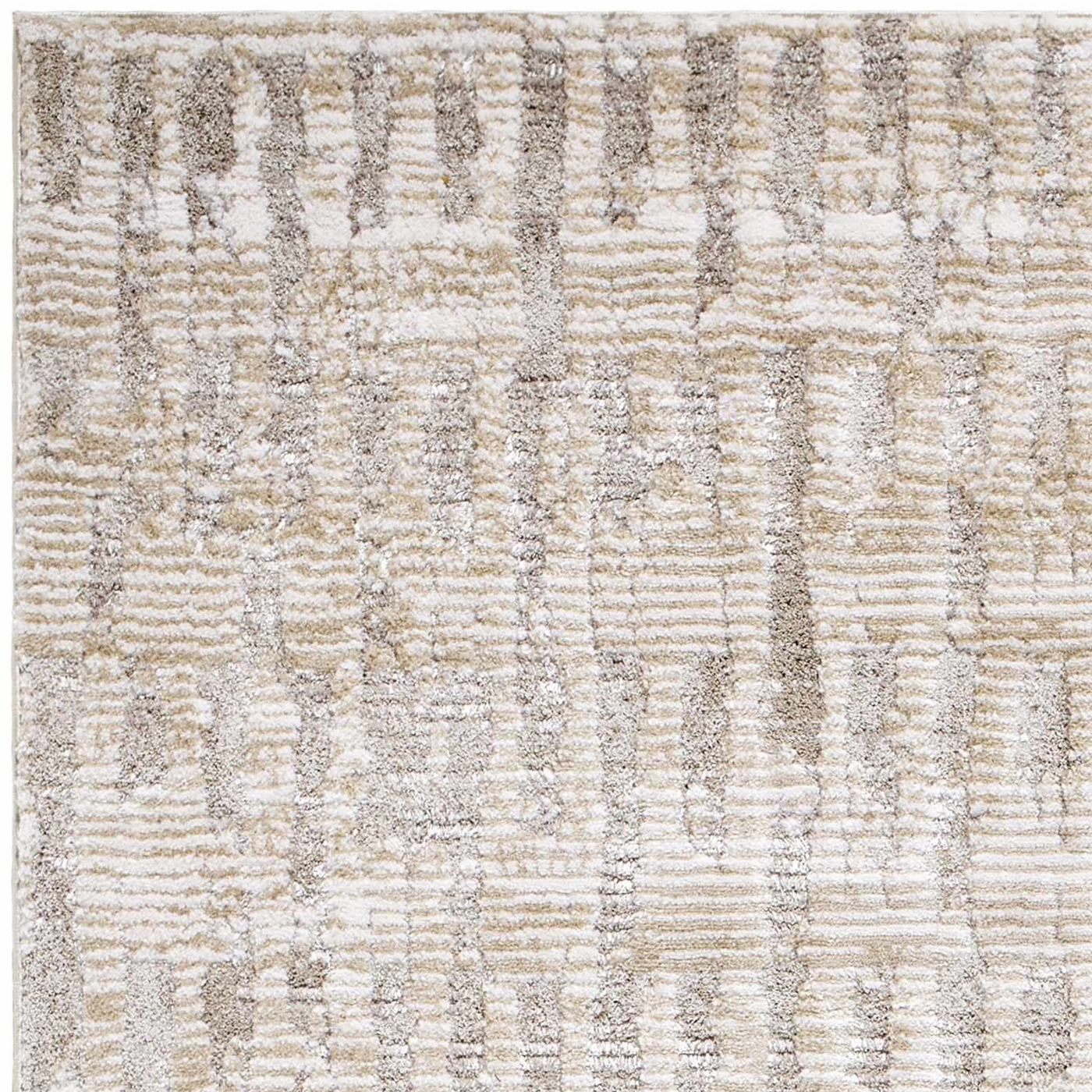 Chelle Beige Shag Area Rug - Clearance by Boutique Rugs