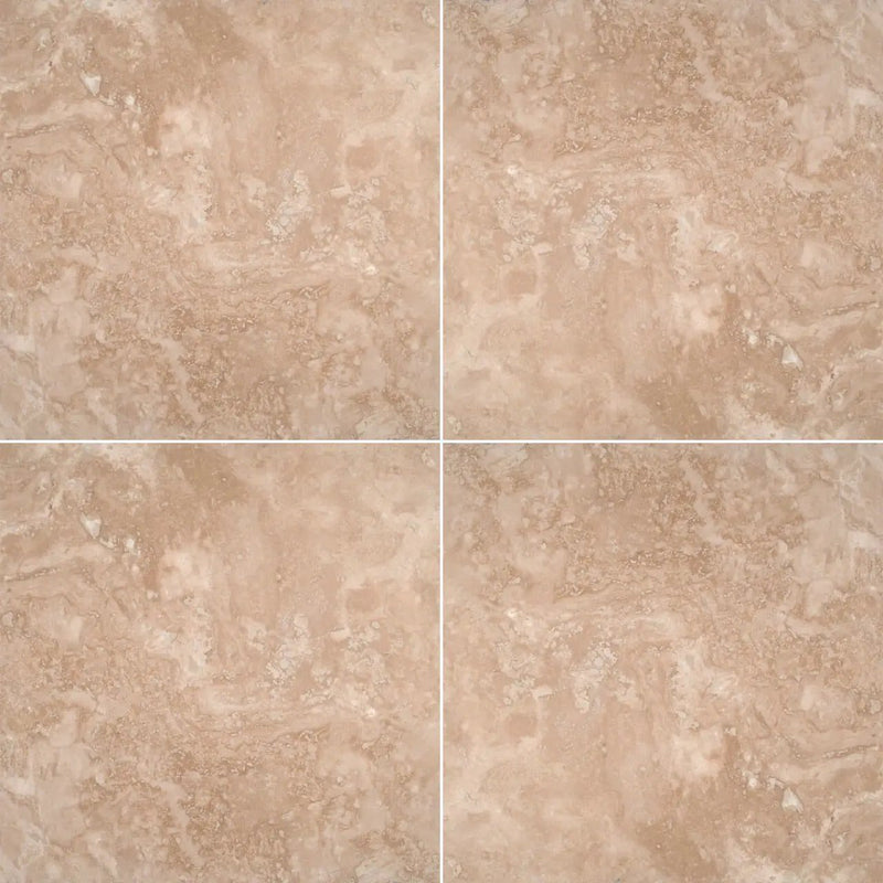 Durango Cream Beveled Travertine Tiles 12x12 by MSI Surfaces