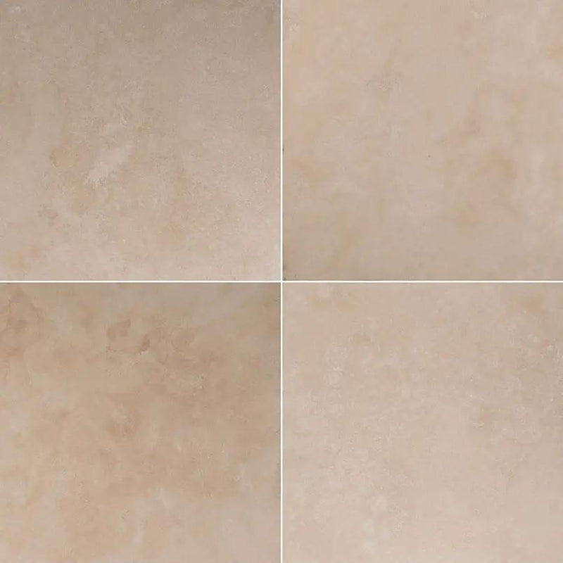 Durango Cream Beveled Travertine Tiles 12x12 by MSI Surfaces