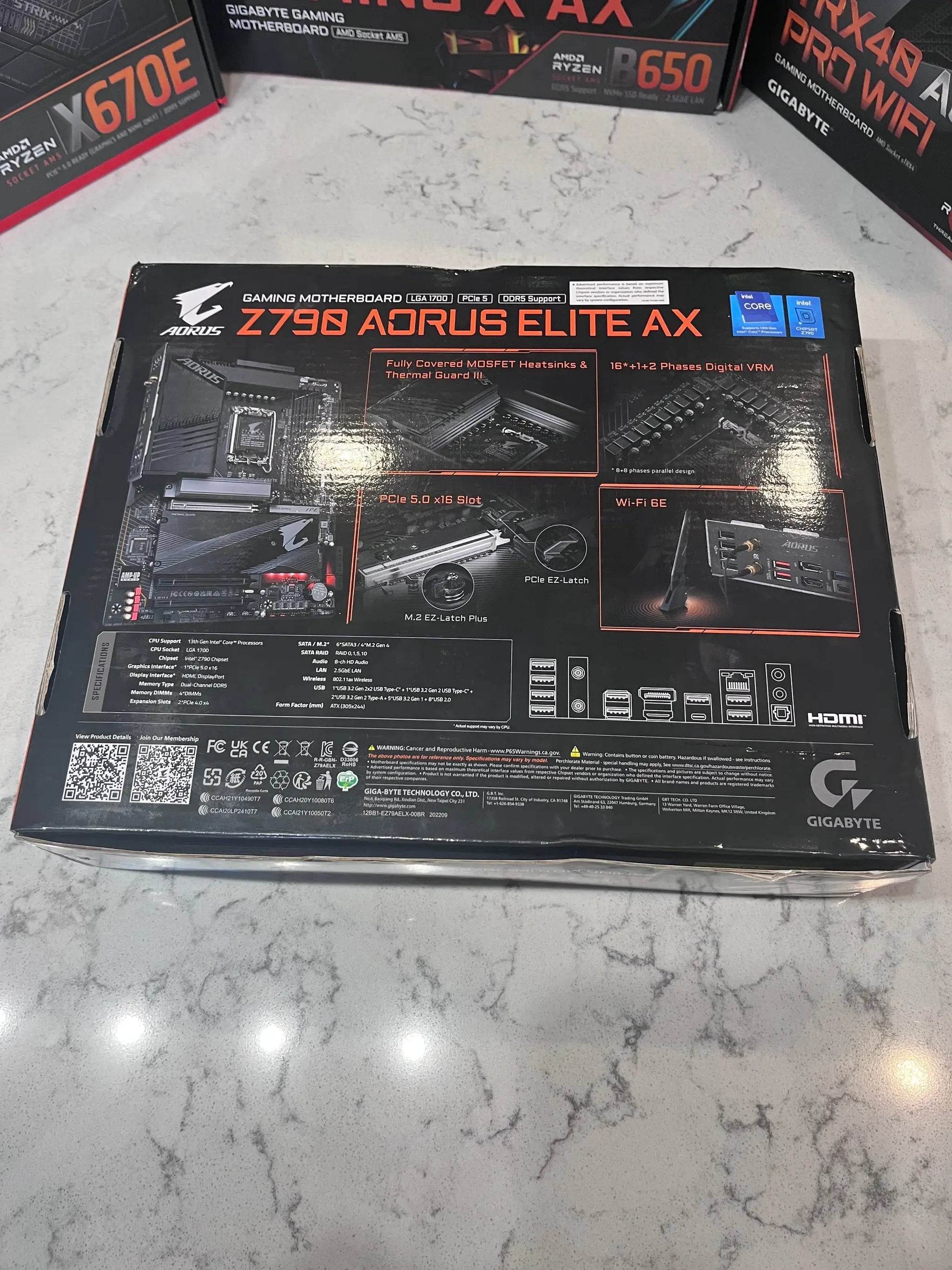 GIGABYTE Z790 AORUS Elite AX (LGA 1700/ Intel Z790/ ATX/ DDR5/ Quad by Selzalot