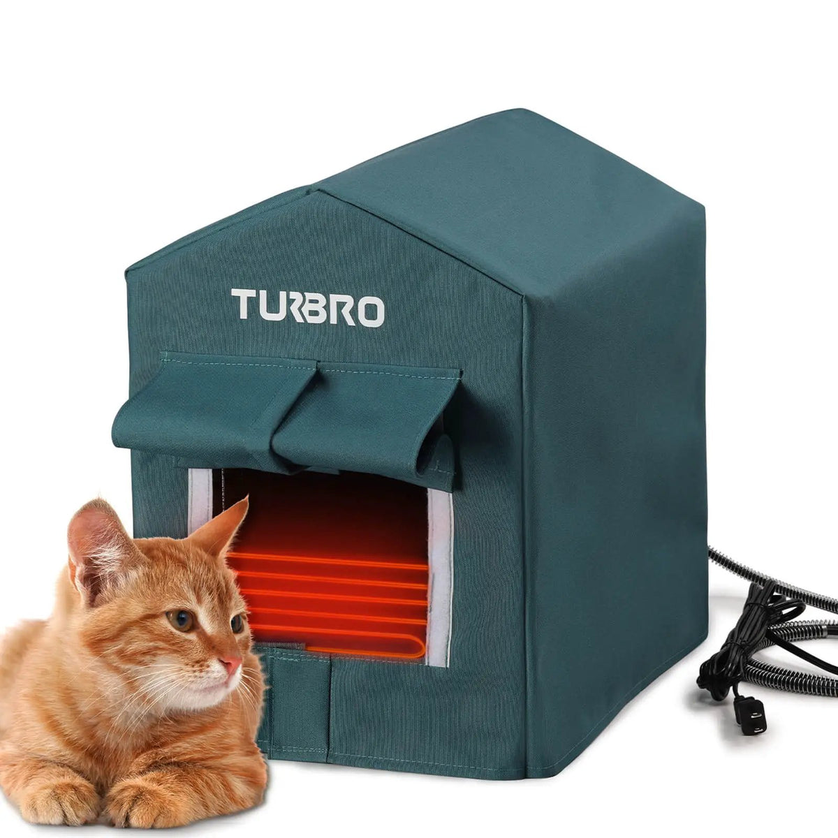(Open Box) Neighborhood CH17A Heated Cat House by TURBRO