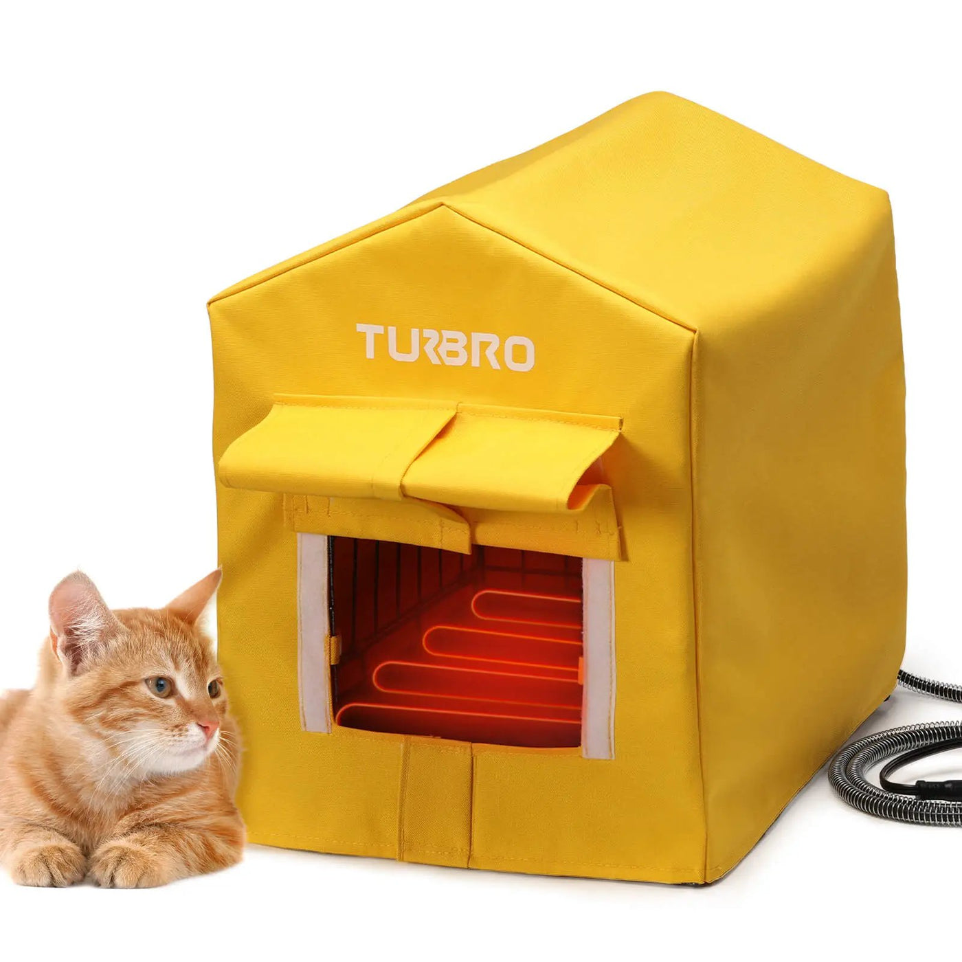 (Open Box) Neighborhood CH17A Heated Cat House by TURBRO