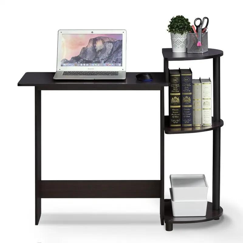 Contemporary Home Office Computer Desk in Black Finish by HomePacific